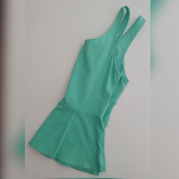 EXPRESS Light Green Peplum Tank Top – Size Medium - Picture 5 of 6